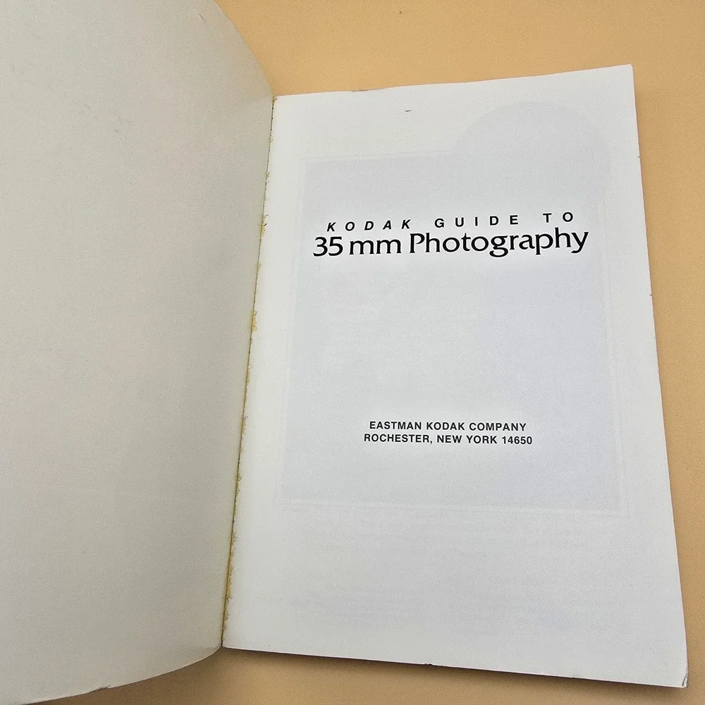 Kodak Guide to 35mm Photography Techniques for Better Pictures Book Soft Cover‎